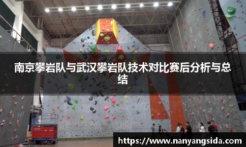 南京攀岩队与武汉攀岩队技术对比赛后分析与总结