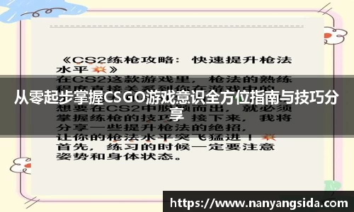 从零起步掌握CSGO游戏意识全方位指南与技巧分享